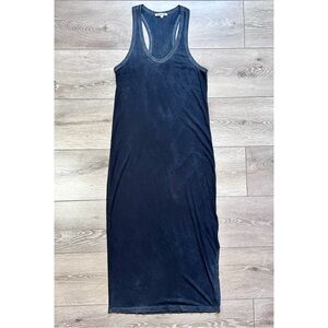 Cotton Citizen Vintage Black Racerback Midi Dress